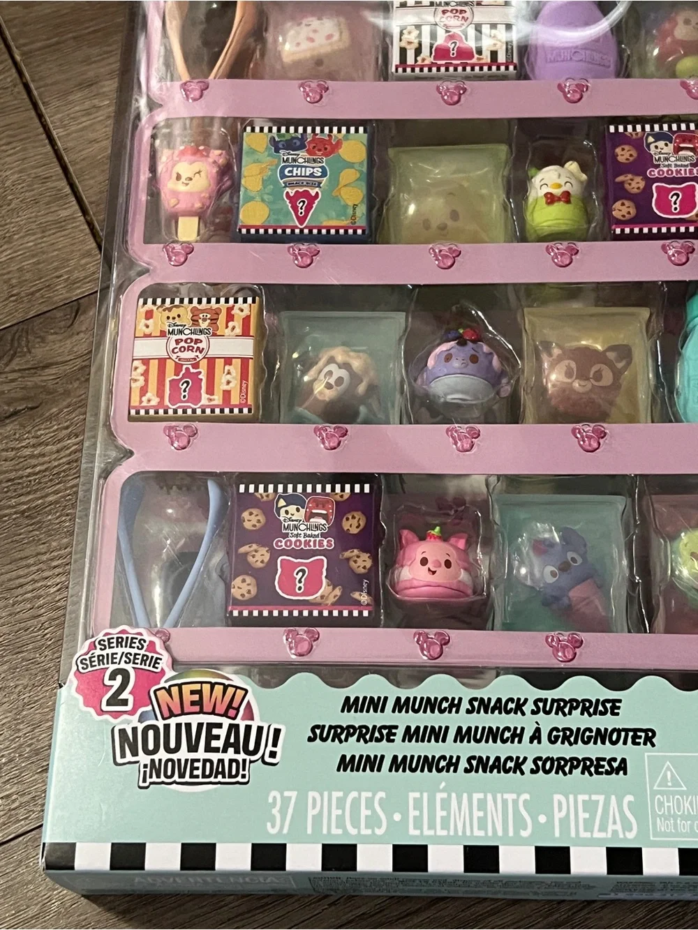 Disney Munchlings Global Gourmet Series 2 Mini Munch Snack Surprise Set NEW
